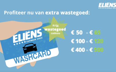 Krijg de hele maand februari wastegoed cadeau!